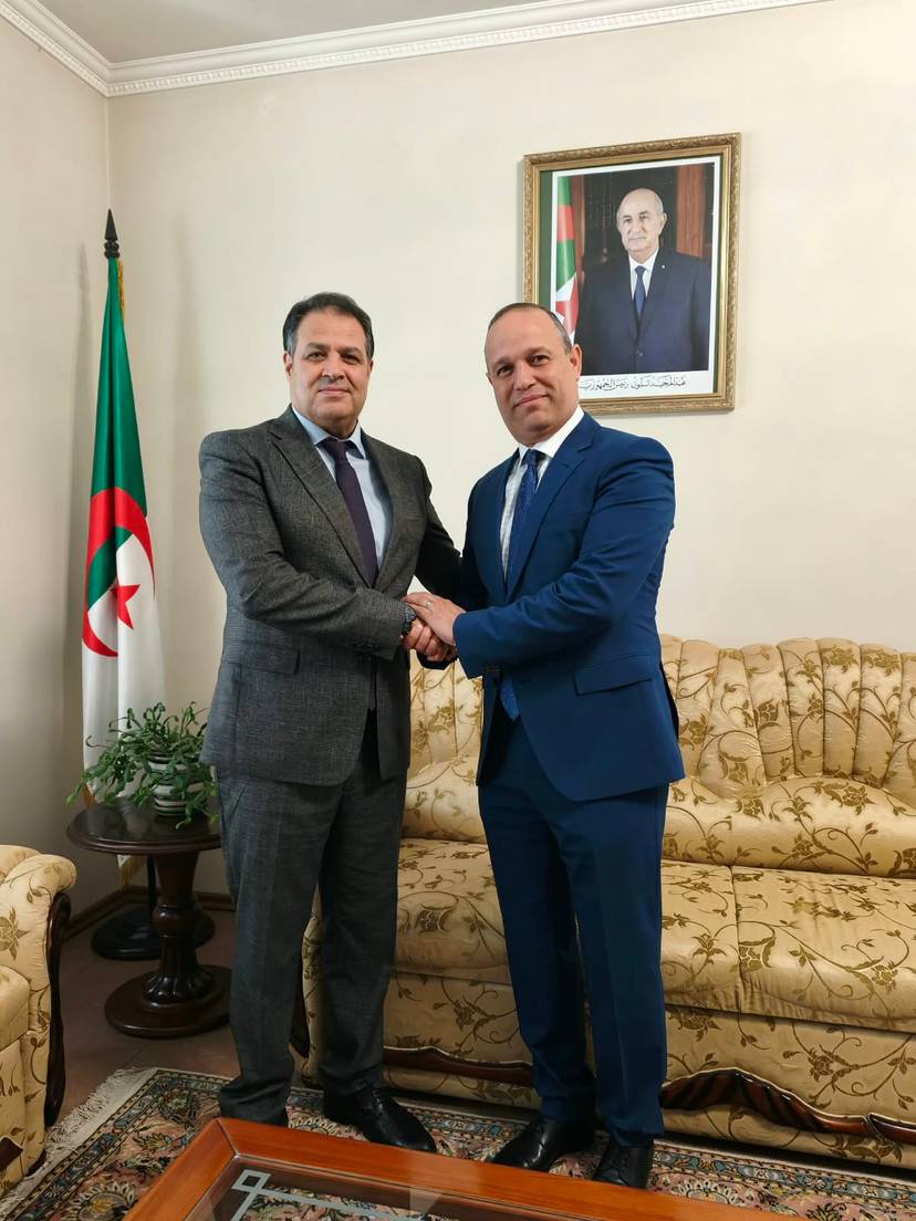 His Excellency Ambassador Ahmed Ouail received his Egyptian counterpart today,